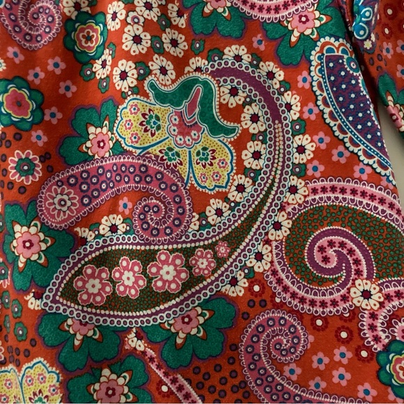 Hanna Andersson 110 Girls 5 Floral Paisley Dress - Picture 3 of 10